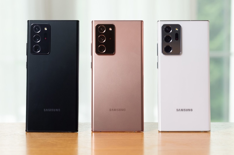 màu sắc Note 20 Ultra