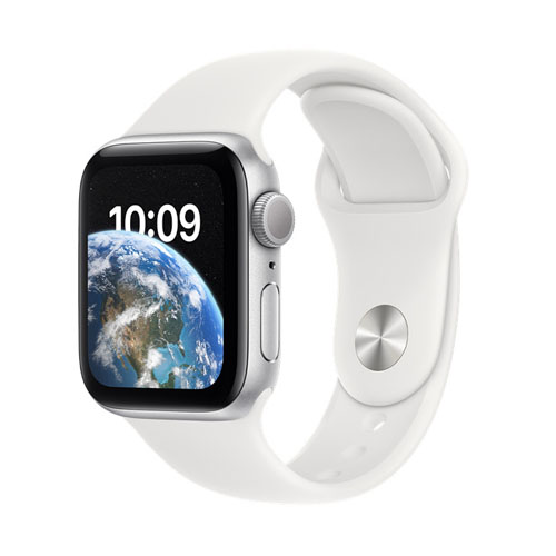 Apple Watch SE 2022 40mm nhôm dây cao su GPS Chính hãng Apple Việt Nam màu trắng