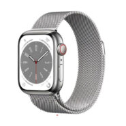 apple watch series 8 thép dây milan màu bạc